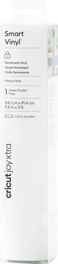 2010377 - Cricut Smart Vinyl Permanent Joy Xtra 24,1x91,5cm 1 sheet (White)